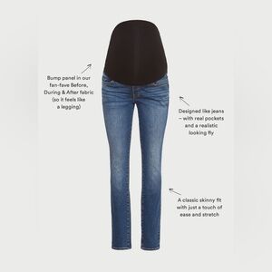 HATCH Slim MATERNITY Blue Jeans Size 30